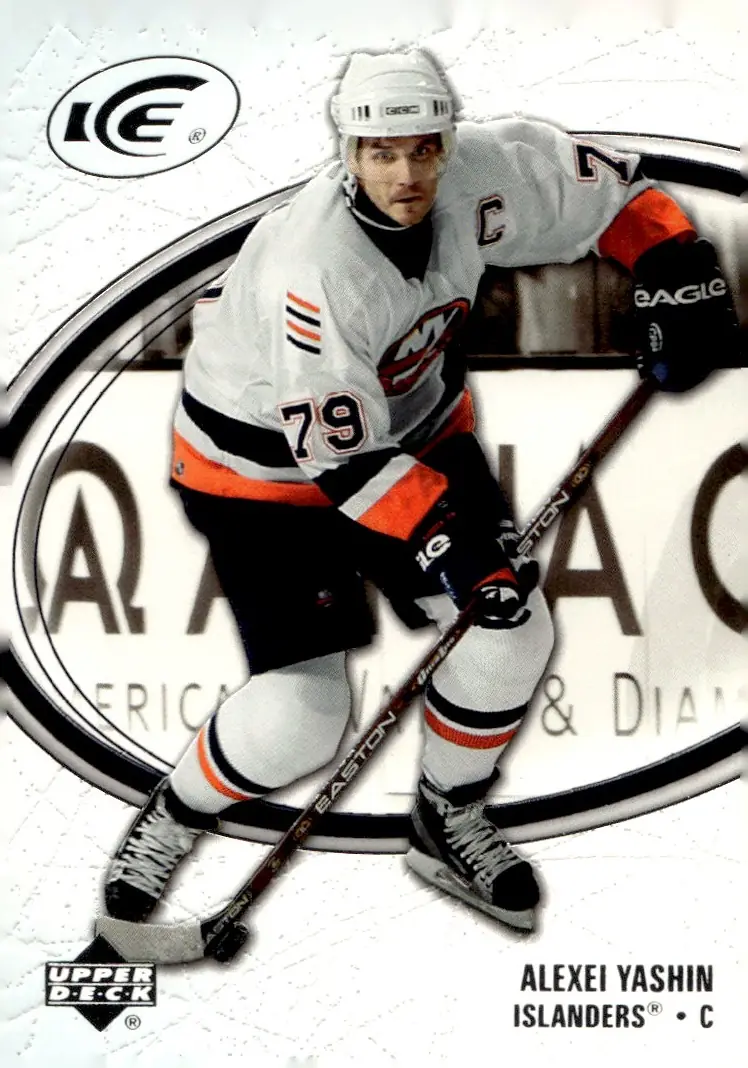 2005-06 Upper Deck Ice #59 Alexei Yashin (front)