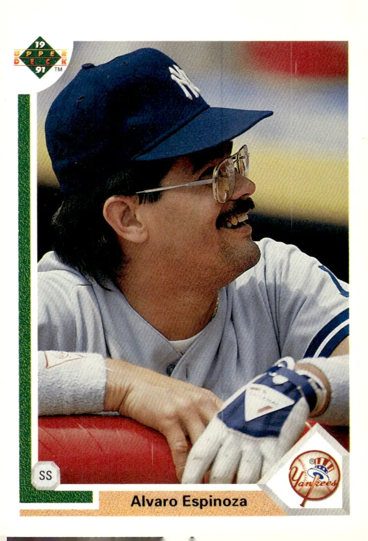 1991 Upper Deck #204 Alvaro Espinoza (front)