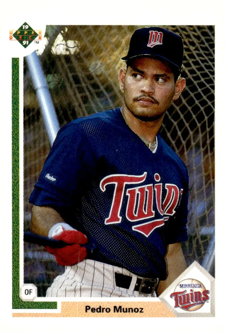 1991 Upper Deck #432 Pedro Munoz (front)