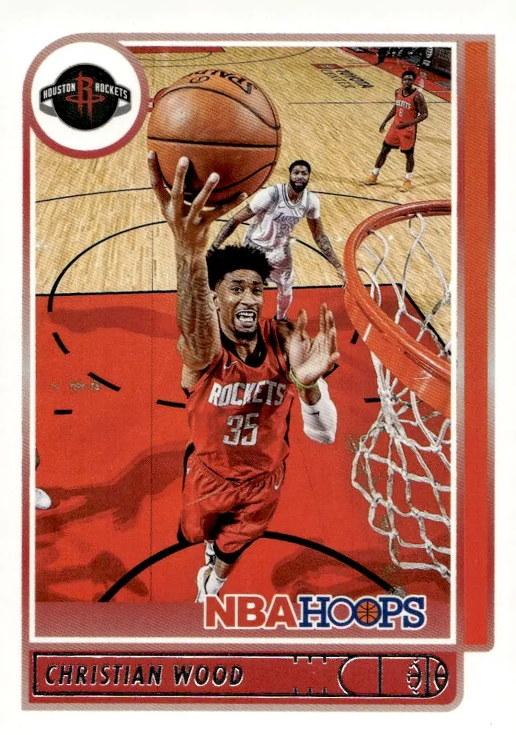 2021-22 NBA Hoops #134 Christian Wood (front)