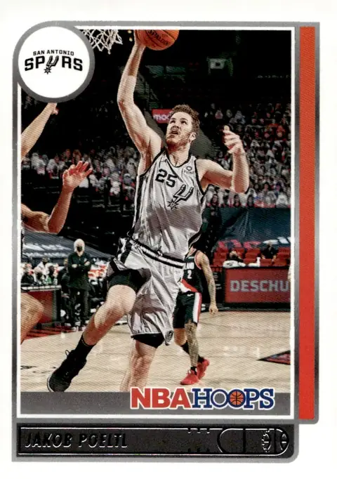 2021-22 NBA Hoops #44 Jakob Poeltl