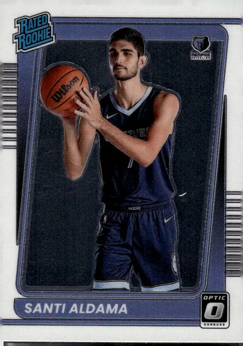 2021-22 Donruss Optic #176 Santi Aldama