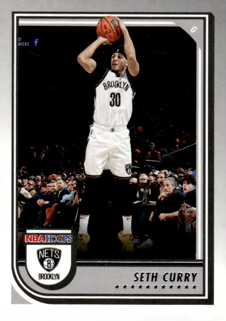 2022-23 NBA Hoops #12 Seth Curry (front)