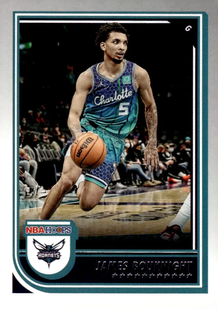 2022-23 NBA Hoops #95 James Bouknight (front)