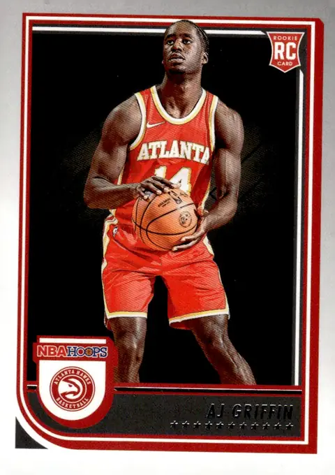 2022-23 NBA Hoops #246 AJ Griffin