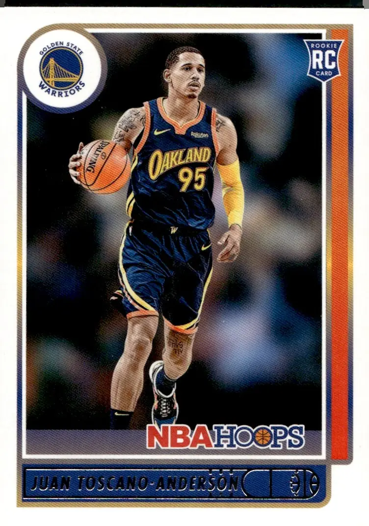 2021-22 NBA Hoops #248 Juan Toscano-Anderson (front)