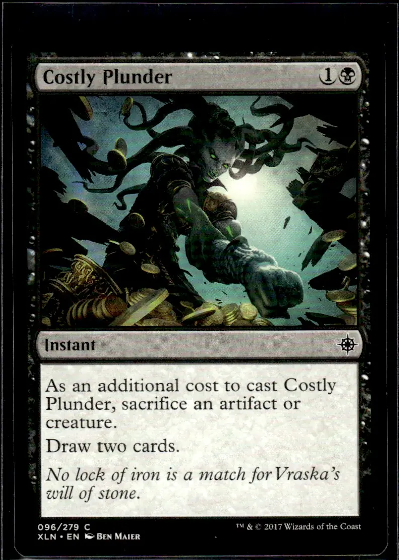 2017 Ixalan (XLN) #96 (096/279) Costly Plunder (front)