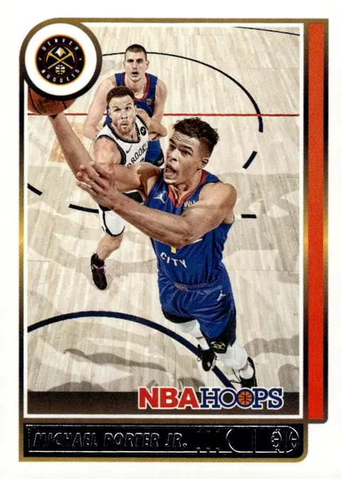 2021-22 NBA Hoops #21 Michael Porter Jr.