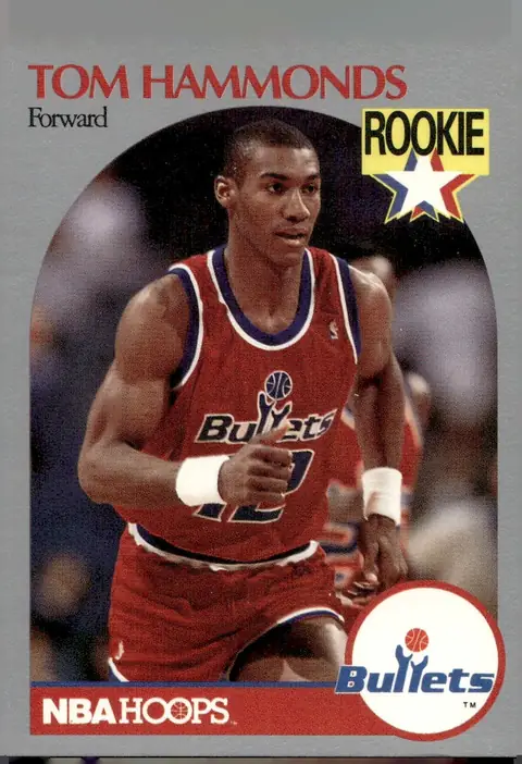 1990-91 NBA Hoops #298 Tom Hammonds