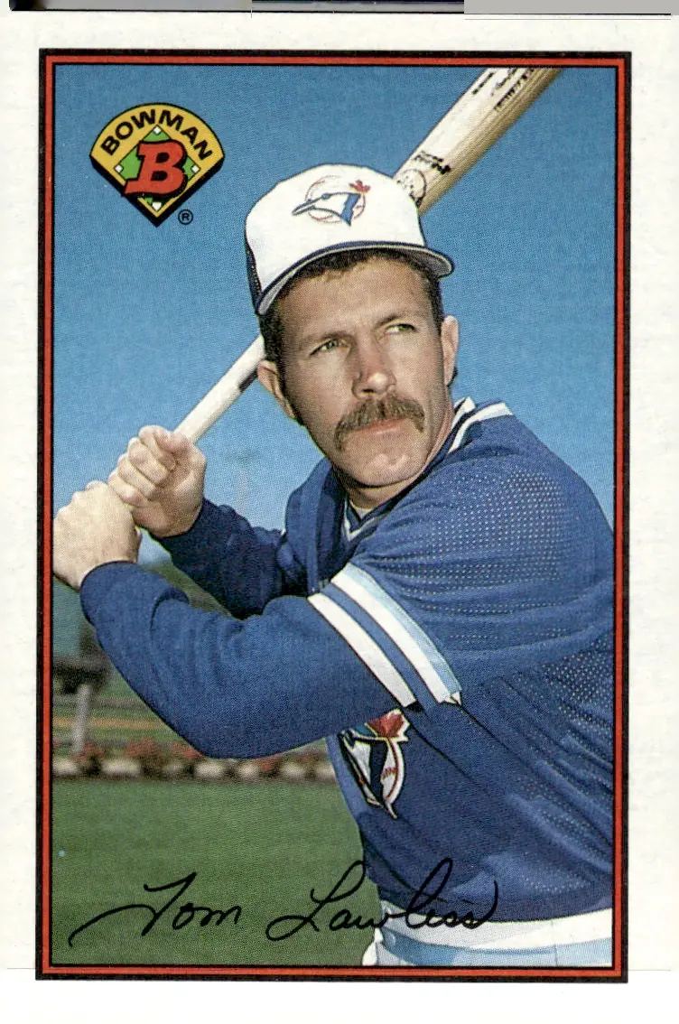 1989 Bowman #255 Tom Lawless (front)