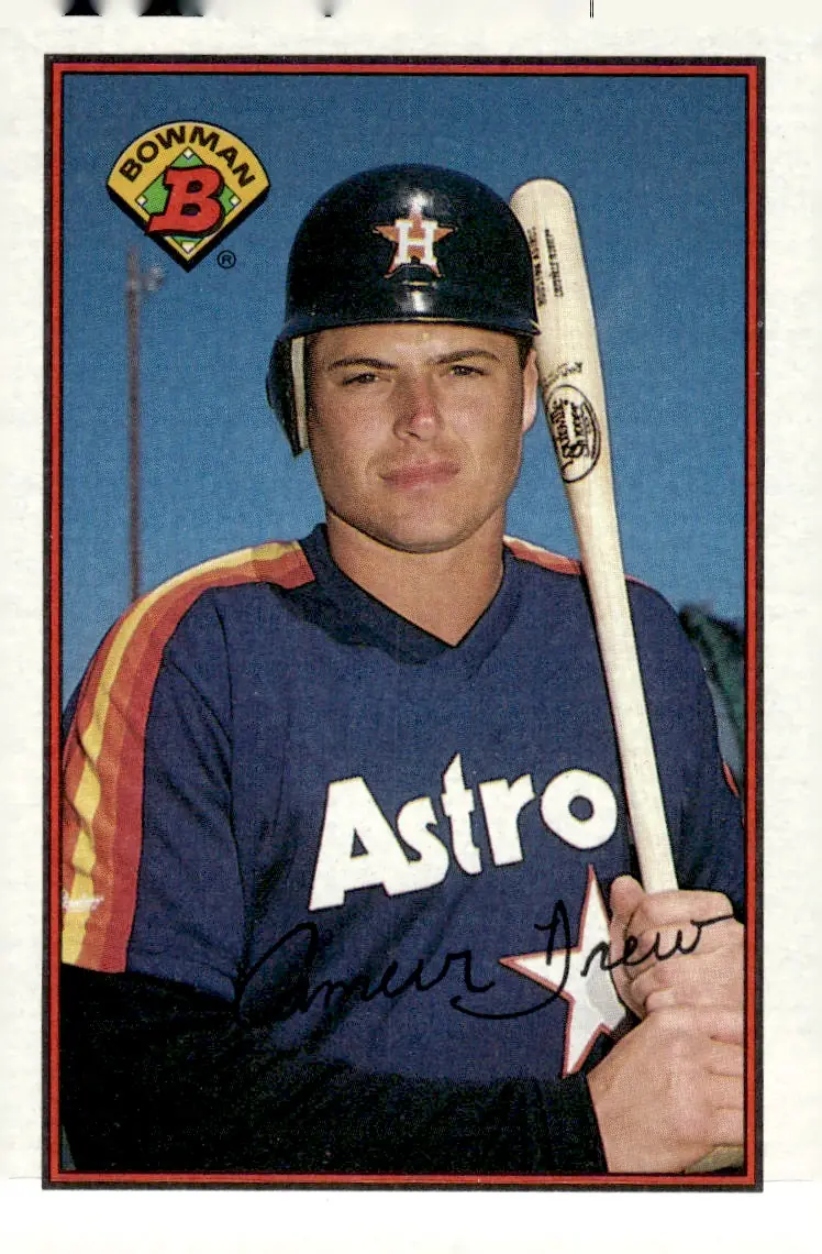 1989 Bowman #334 Cameron Drew (front)