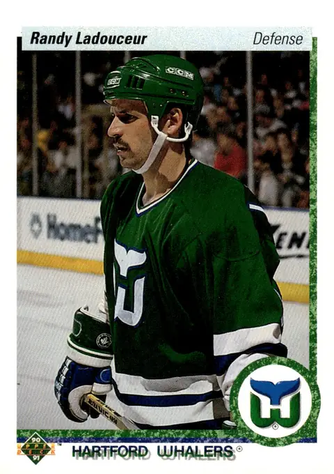 1990-91 Upper Deck (English, Series 1) #151 Randy Ladouceur