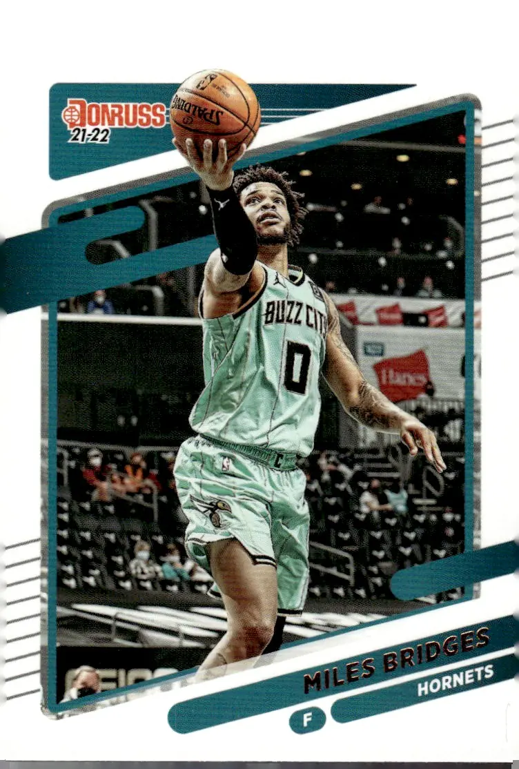 2021-22 Donruss #87 Miles Bridges (front)
