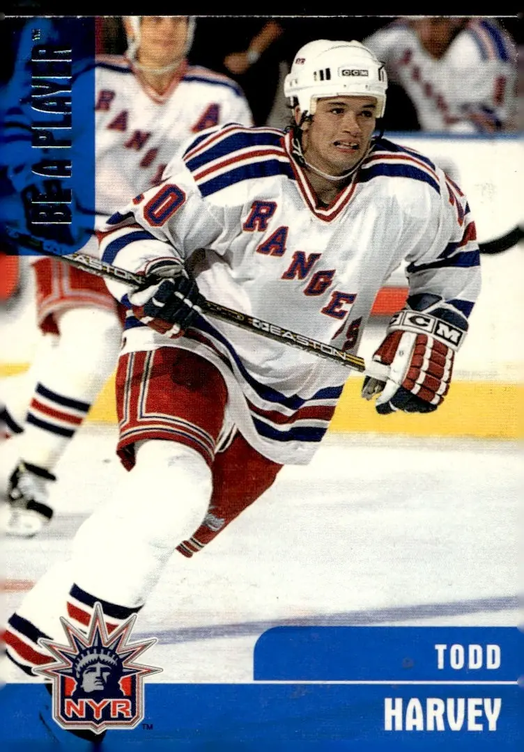 1999-00 Be A Player Memorabilia #176 Todd Harvey (front)