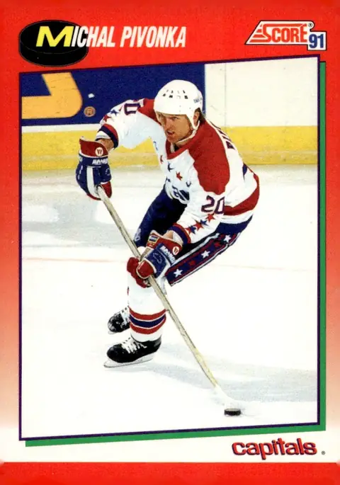 1991-92 Score American #193 Michal Pivonka