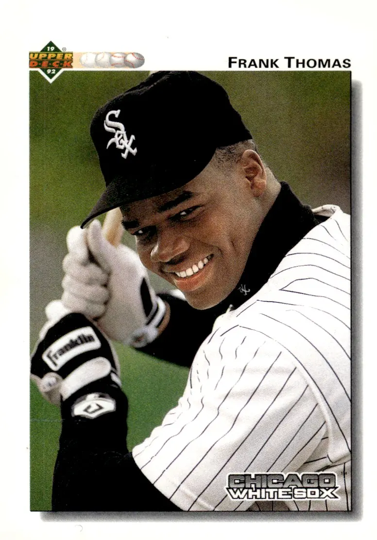 1992 Upper Deck #166 Frank Thomas (front)