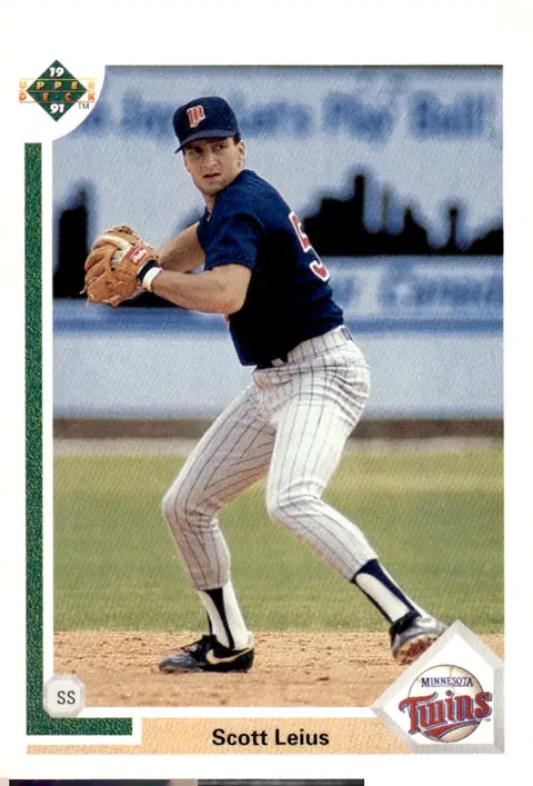 1991 Upper Deck #35 Scott Leius