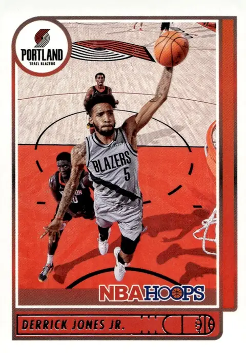 2021-22 NBA Hoops #131 Derrick Jones Jr.