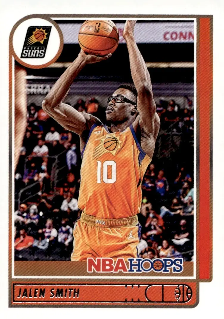 2021-22 NBA Hoops #66 Jalen Smith (front)