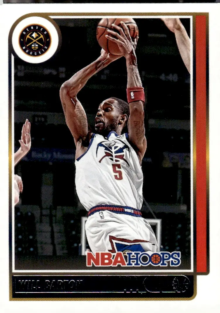 2021-22 NBA Hoops #31 Will Barton (front)