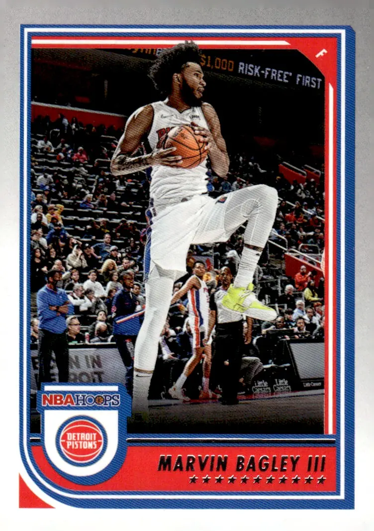 2022-23 NBA Hoops #61 Marvin Bagley III (front)