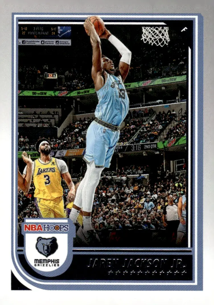2022-23 NBA Hoops #136 Jaren Jackson Jr. (front)
