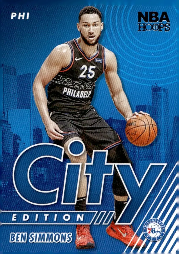 2021-22 NBA Hoops #3 Ben Simmons (front)