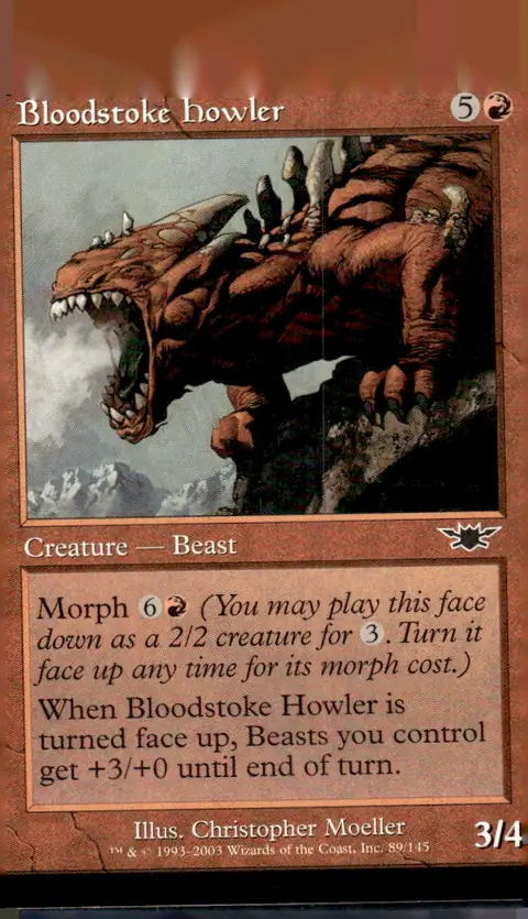 2003 Legions (LGN) #89/145 Bloodstoke Howler