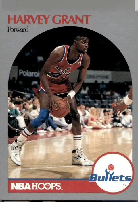 1990-91 NBA Hoops #297 Harvey Grant
