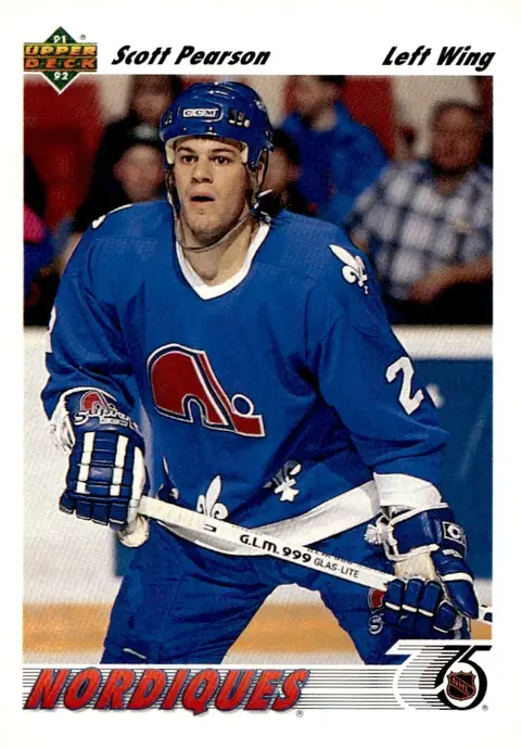 1991-92 Upper Deck #336 Scott Pearson – English