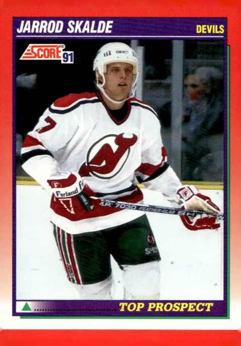 1991-92 Score Canadian (English) #282 Jarrod Skalde
