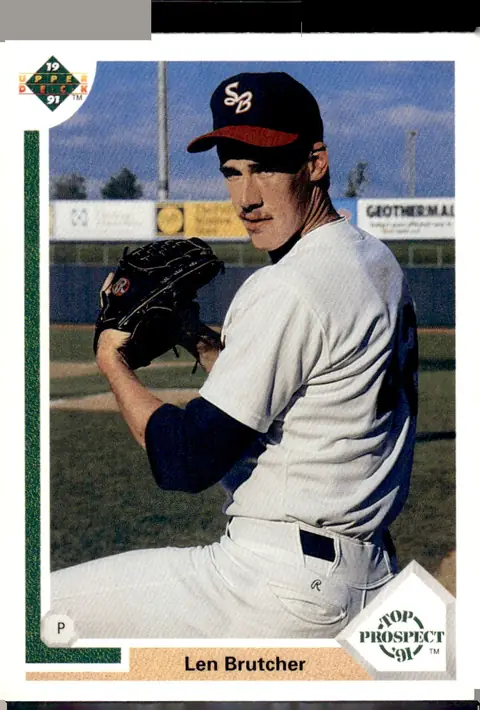 1991 Upper Deck #75 Len Brutcher