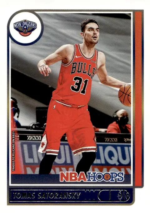 2021-22 NBA Hoops #75 Tomas Satoransky