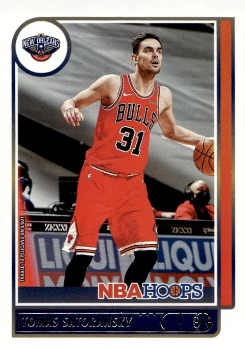 2021-22 NBA Hoops #75 Tomas Satoransky