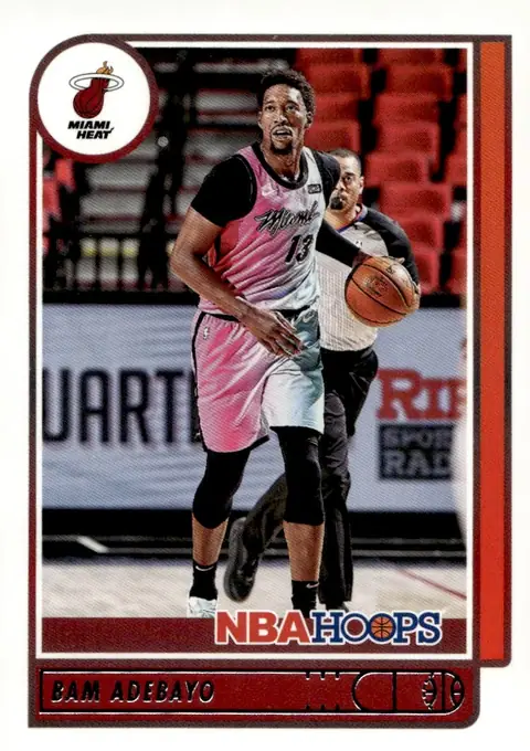 2021-22 NBA Hoops #20 Bam Adebayo