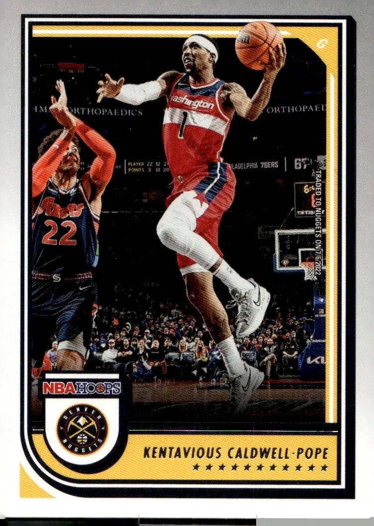 2022-23 NBA Hoops #114 Kentavious Caldwell-Pope (front)
