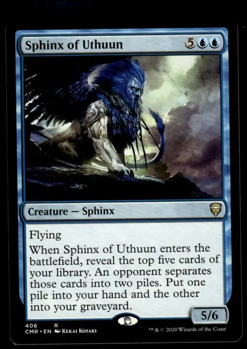 2020 Commander Legends (CMR) #406 Sphinx of Uthuun