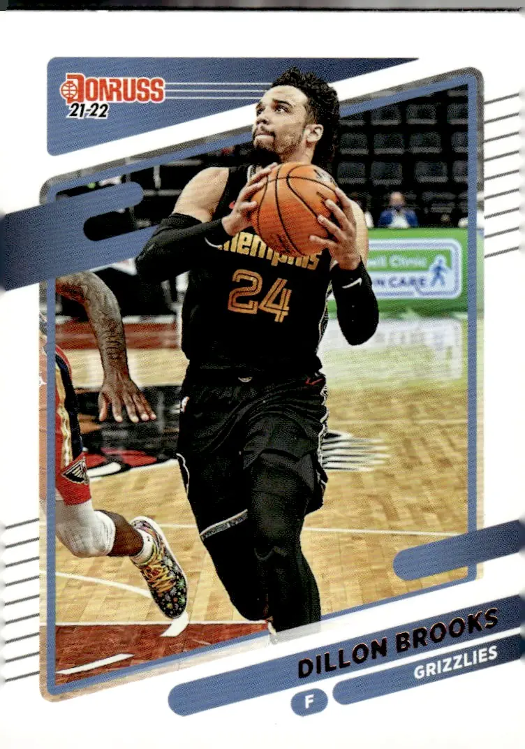 2021-22 Donruss #50 Dillon Brooks (front)