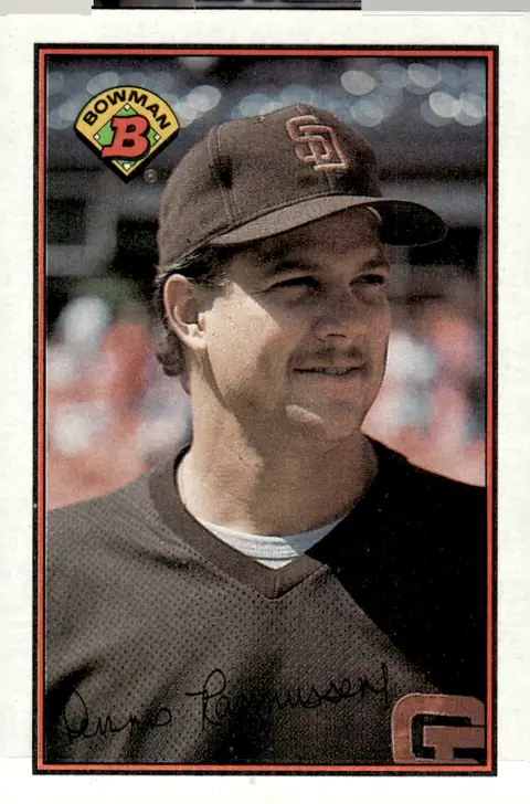 1989 Bowman #450 Dennis Rasmussen
