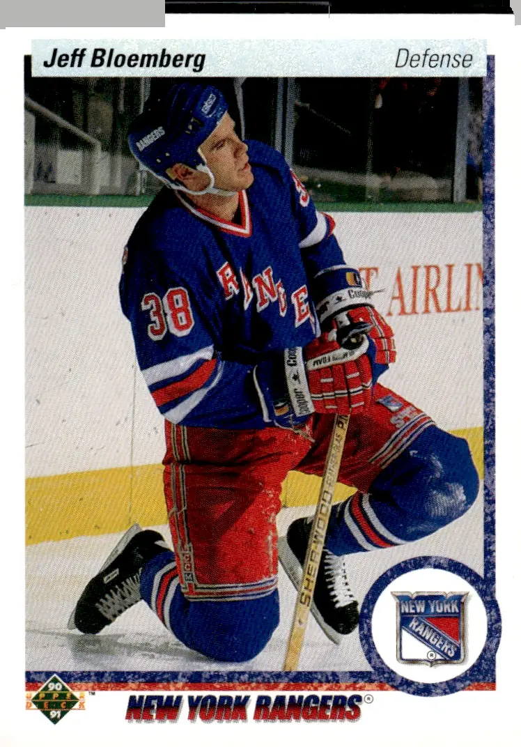 1990-91 Upper Deck #370 Jeff Bloemberg (front)