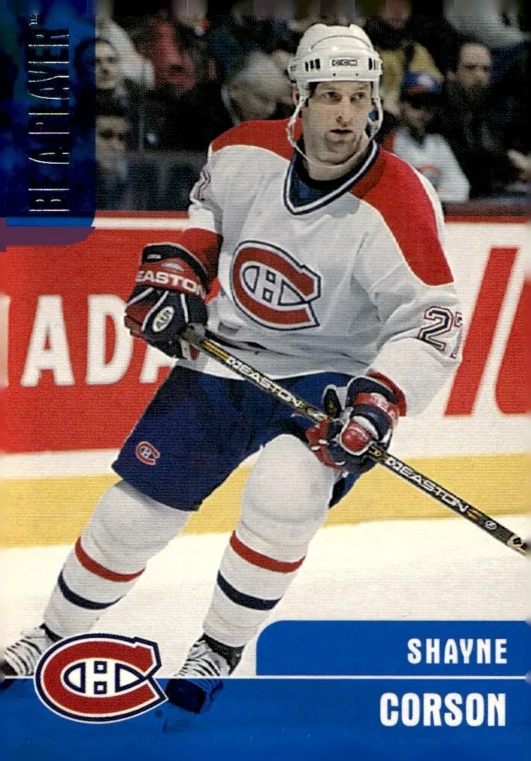 1999-00 Be A Player Memorabilia #29 Shayne Corson (front)