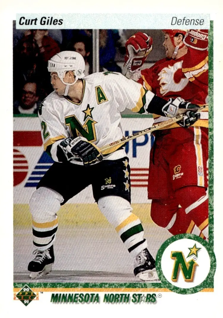1990-91 Upper Deck #9 Curt Giles (front)
