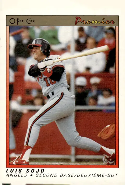1991 O-Pee-Chee Premier #114 Luis Sojo