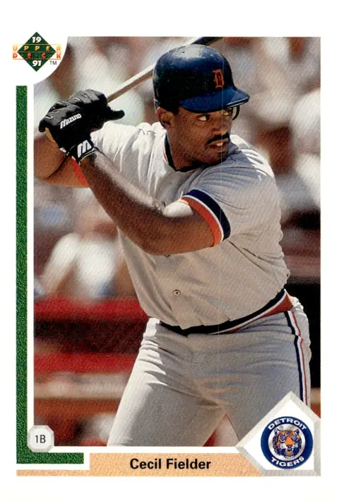 1991 Upper Deck #244 Cecil Fielder