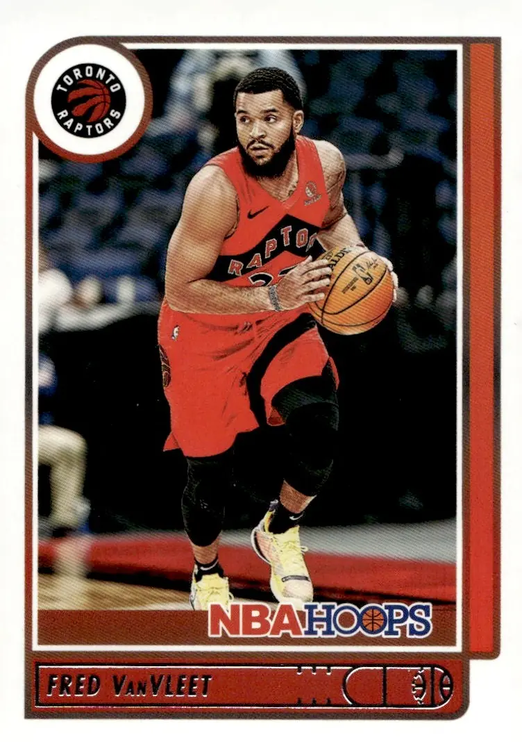 2021-22 NBA Hoops #69 Fred VanVleet (front)