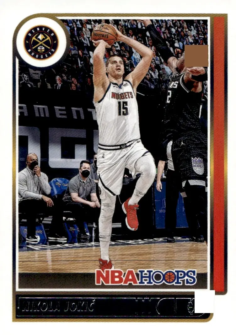 2021-22 NBA Hoops #11 Nikola Jokić (front)