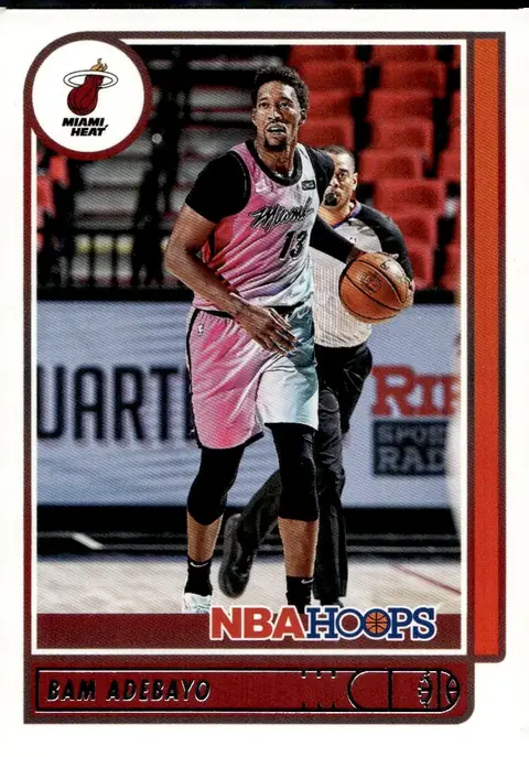 2021-22 NBA Hoops #20 Bam Adebayo