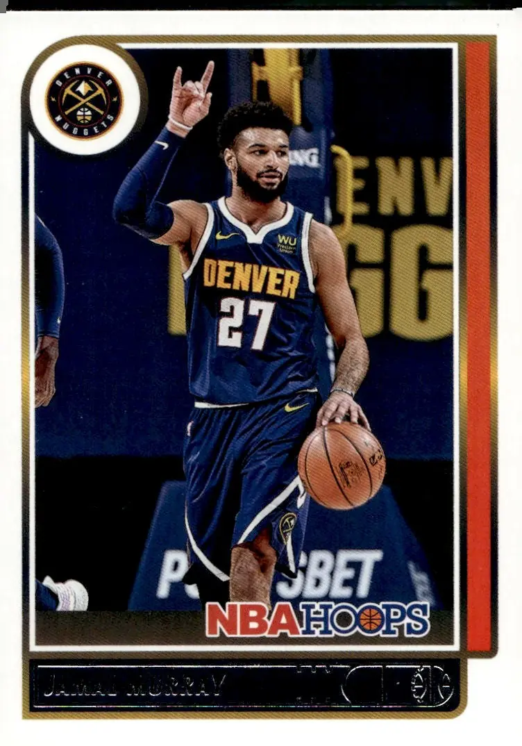 2021-22 NBA Hoops #1 Jamal Murray (front)