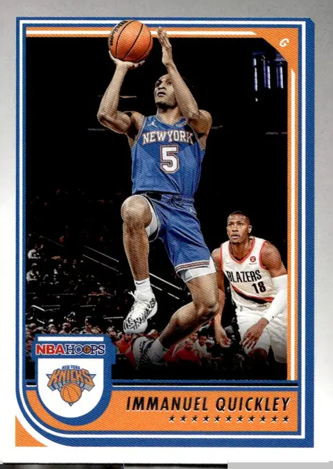 2022-23 NBA Hoops #28 Immanuel Quickley