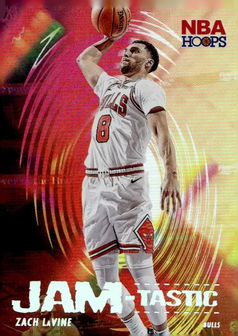 2021-22 NBA Hoops #10 Zach LaVine